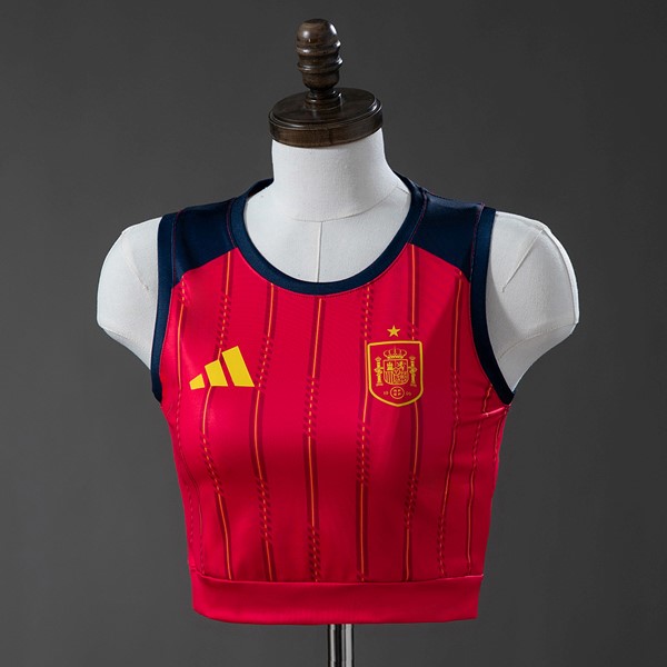 Camiseta España 1ª Mujer Sin Mangas 2026